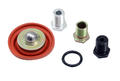 AEM Adjustable Fuel Pressure Regulator Rebuild Kit. Includes: Diaphragm, 3 Interchangeable Orifices & O-Ring (25-392)