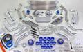 GReddy Tuner Turbo Kit; 2 x TD06SH-20G; Includes I/C, Cast Manifolds, Racing Downpipes, External W/G, W/G Dump Pipes, Cast Oil Pan & Airinx Intakes; Wastegate:External;Size:8 cm2;Intercooler:Type 32